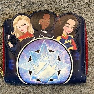 Loungefly Marvel Women's Wallet with Marvel Design NWT Glow in the Dark
